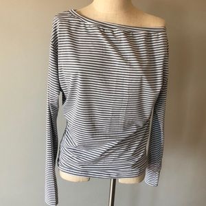 DYI long sleeve off shoulder top M